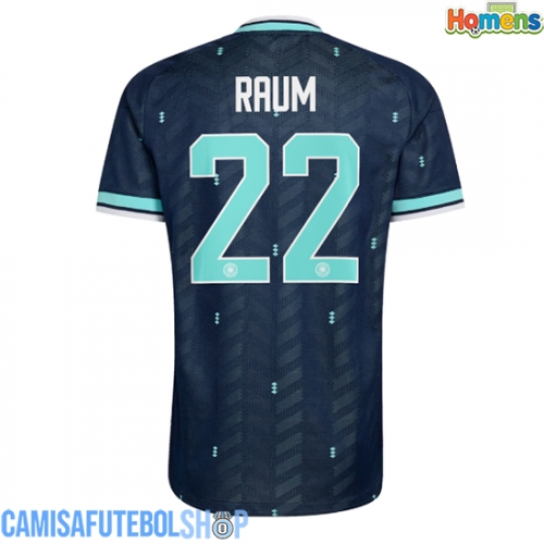 Camisa de time de futebol Alemanha David Raum #22 Replicas 2º Equipamento Mundo 2026 Manga Curta